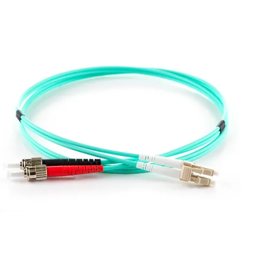 Optický patchcord ST/UPC-LC/UPC - 50/125 Duplex OM3