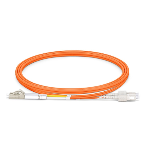 Optický patchcord LC/UPC-SC/UPC - 62,5/125 Duplex OM1