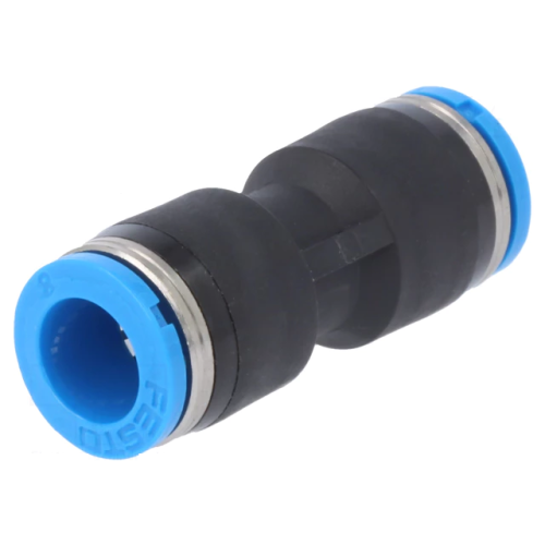 Connector for microtubing 12/8mm, straight type