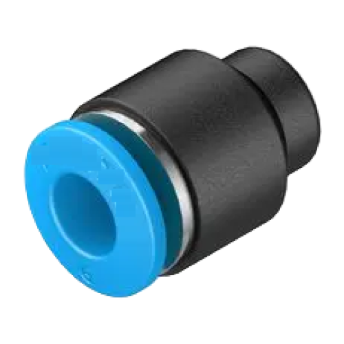 HDPE 12/8mm End Cap, Straight